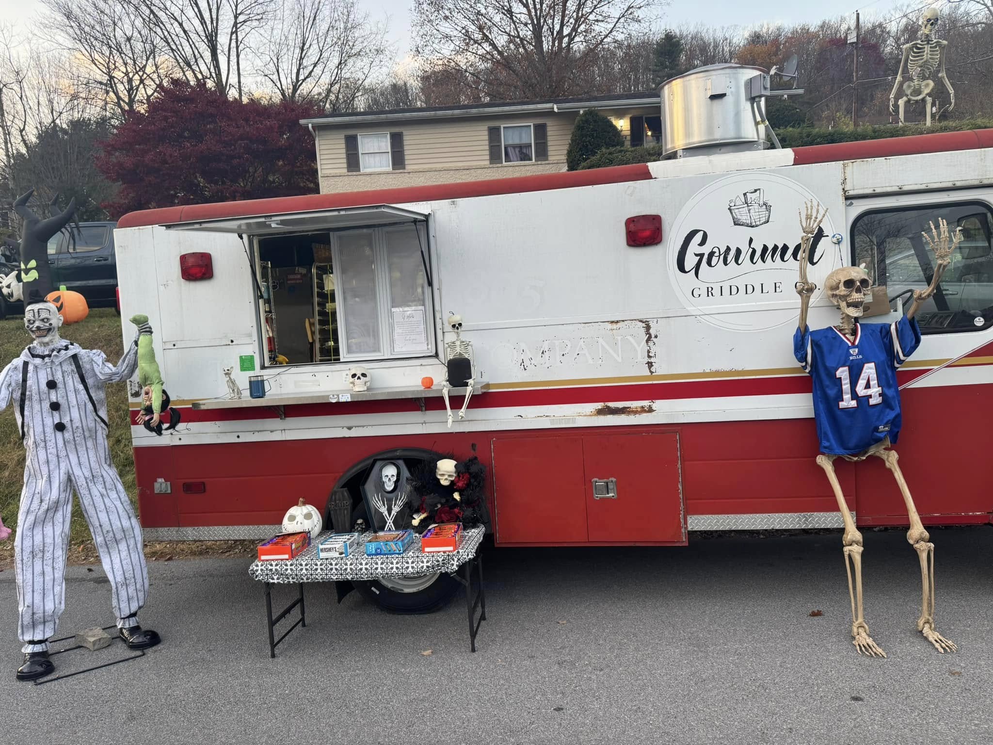 Gourmet Griddle Halloween event